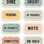 Status & Priority - Sticker Sheet v5